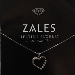 Zales Diamond Heart Necklace